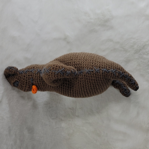 Nightmare Before Christmas Oogie Boogie Crochet Stuffed Animal - Picture 4 of 6